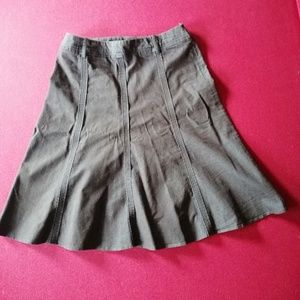 Brown Jean skirt